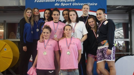 Montpellier et Aix-Marseille titrés sur le relais 4x50m 4 nages